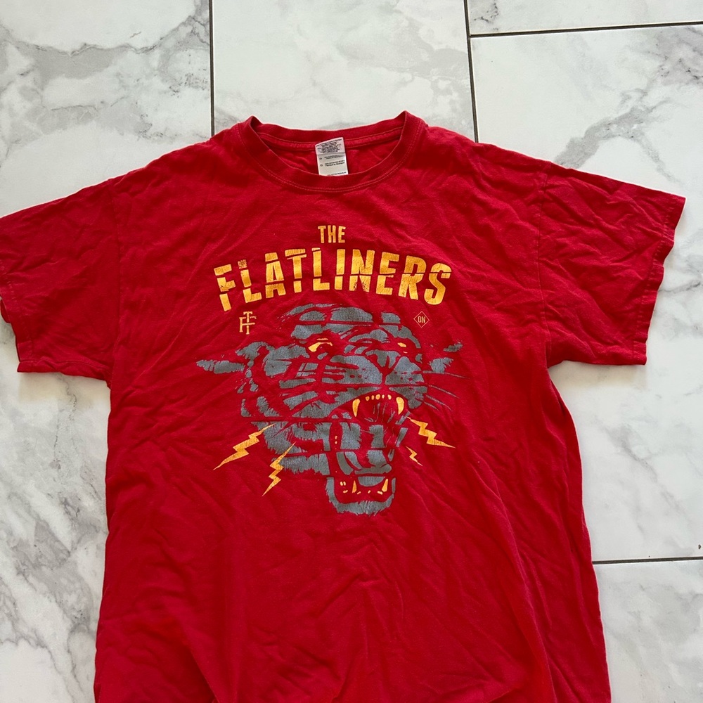 The Flatliners y2k punk alternative band shirt